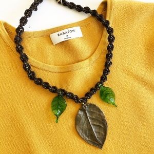 Leaf necklace